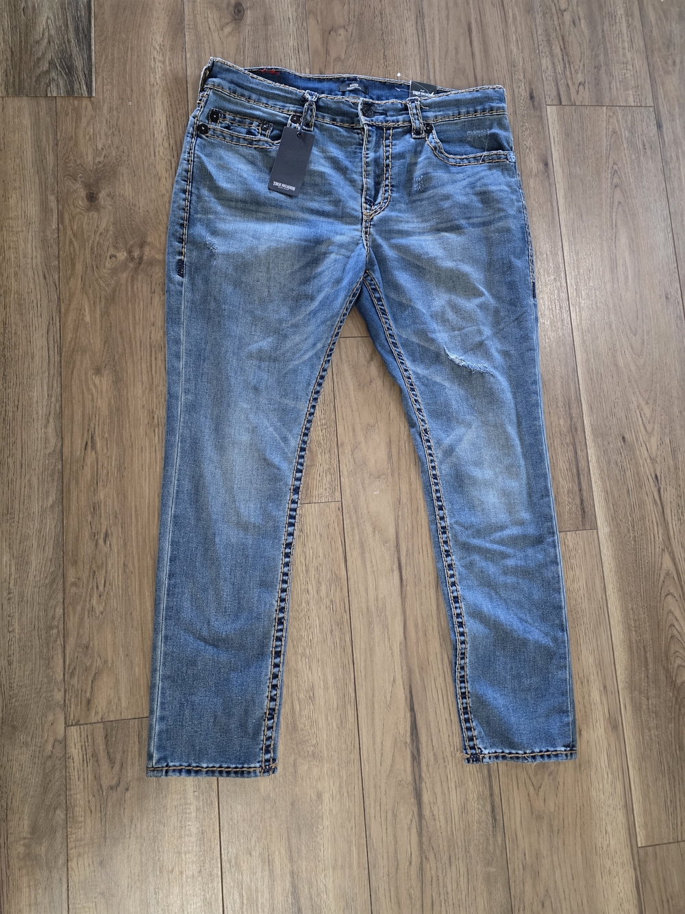 True Religion Women’s Skinny Jeans - Light Blue Wash